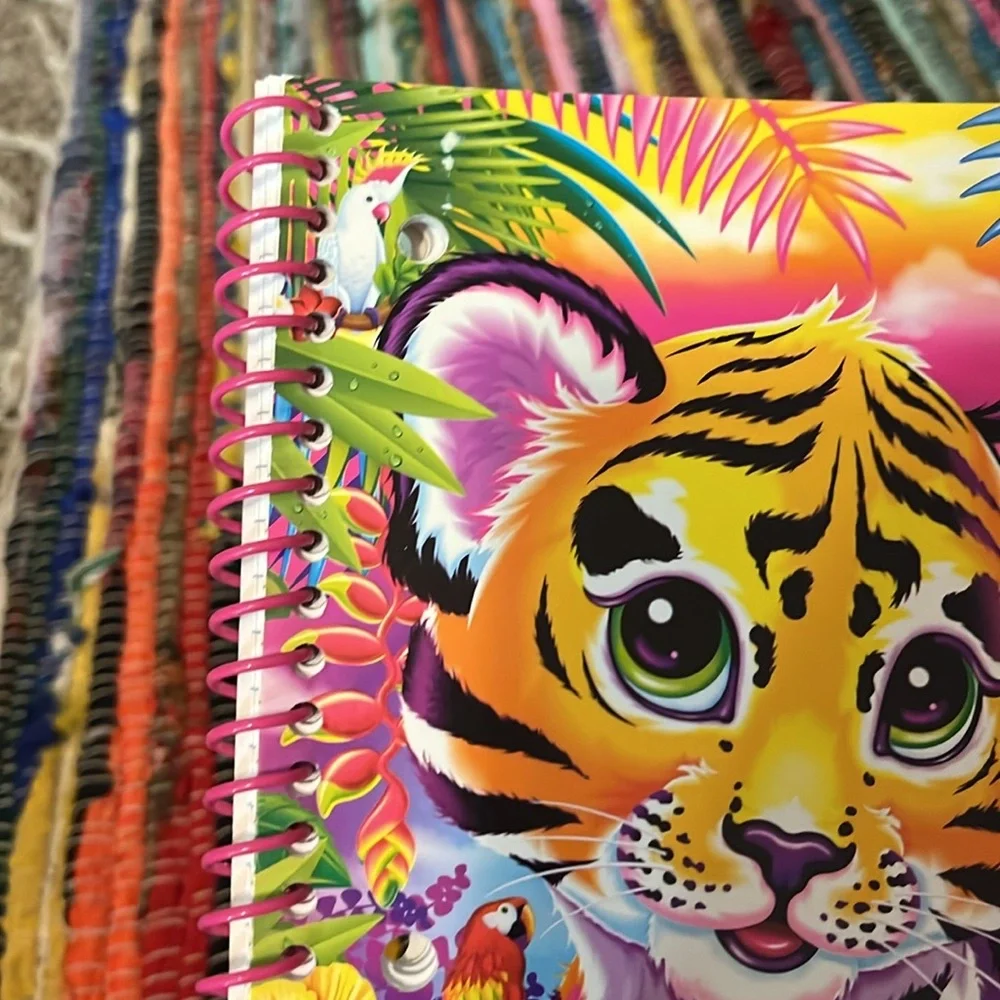 Lisa Frank notebook journal diary paint with water bundle lot art rainbow new